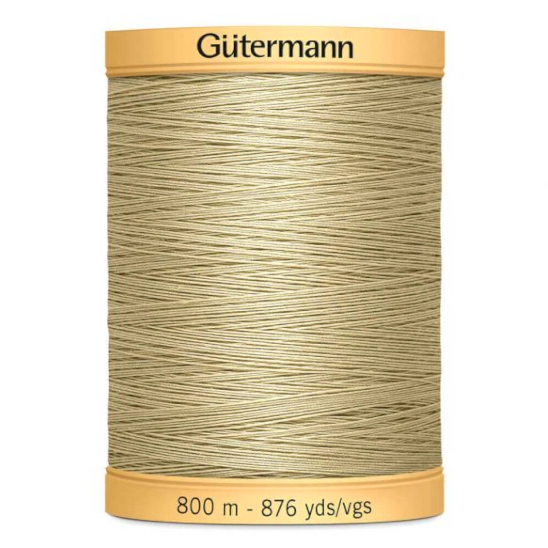 Gütermann C NE 50 Baumwollgarn 800 m, dunkelbeige von Stoffe Hemmers