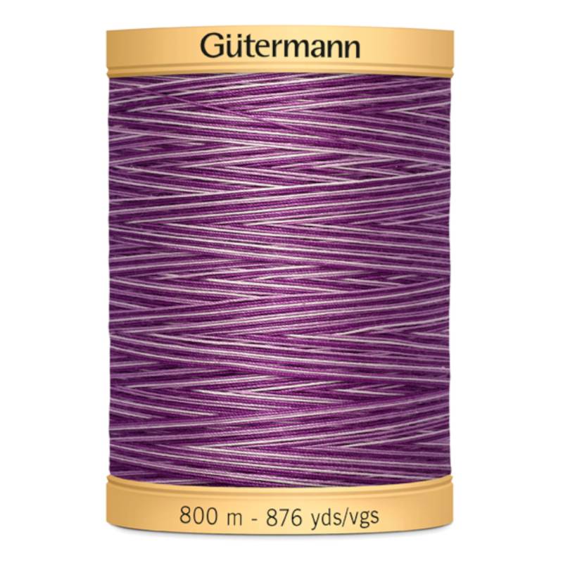 Gütermann C NE 50 Baumwollgarn 800 m, rotlila von Stoffe Hemmers