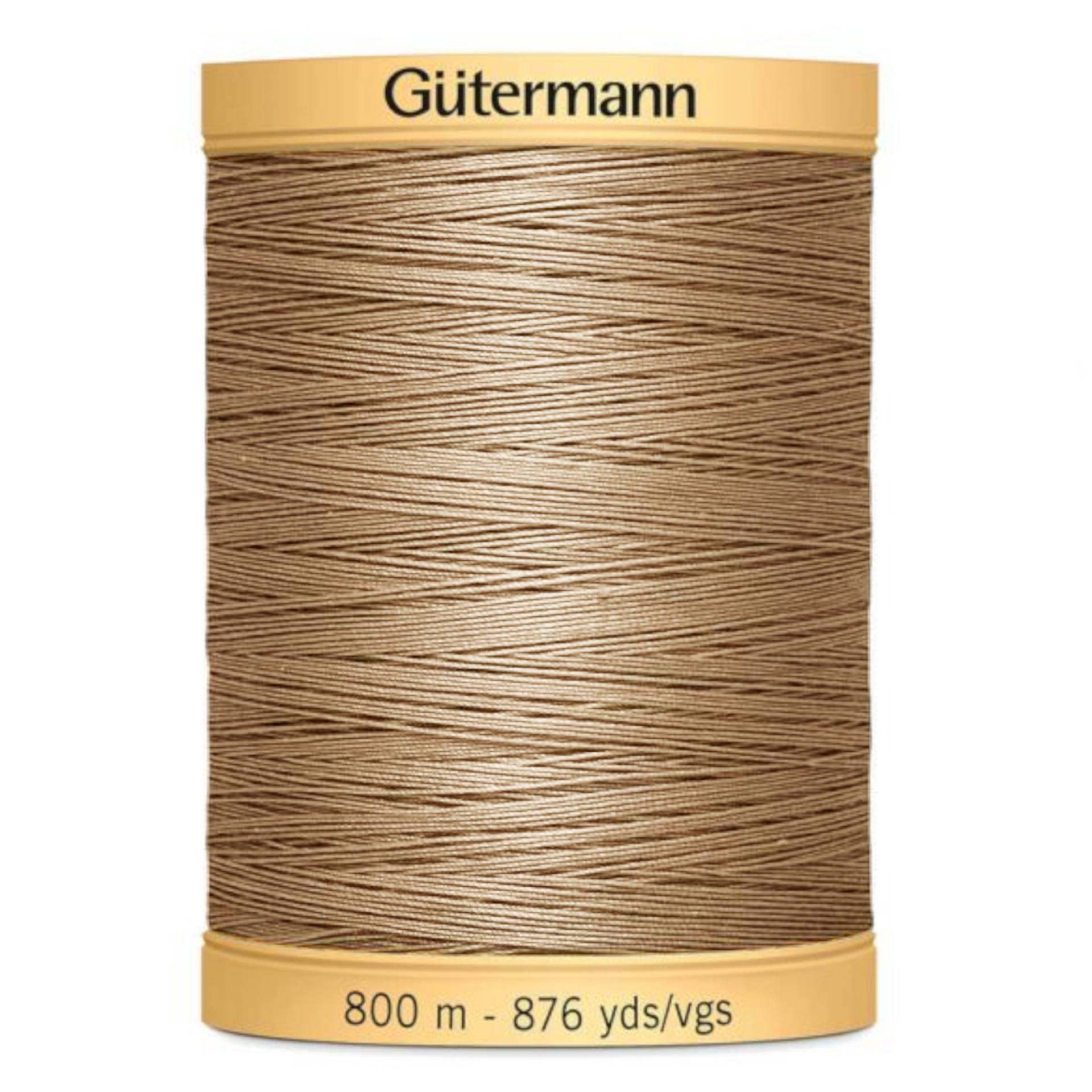 Gütermann C NE 50 Baumwollgarn 800 m, taupe von Stoffe Hemmers