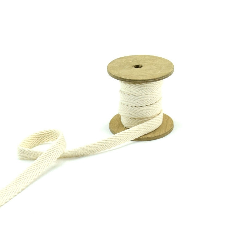 Hoodieband 15 mm, creme von Stoffe Hemmers