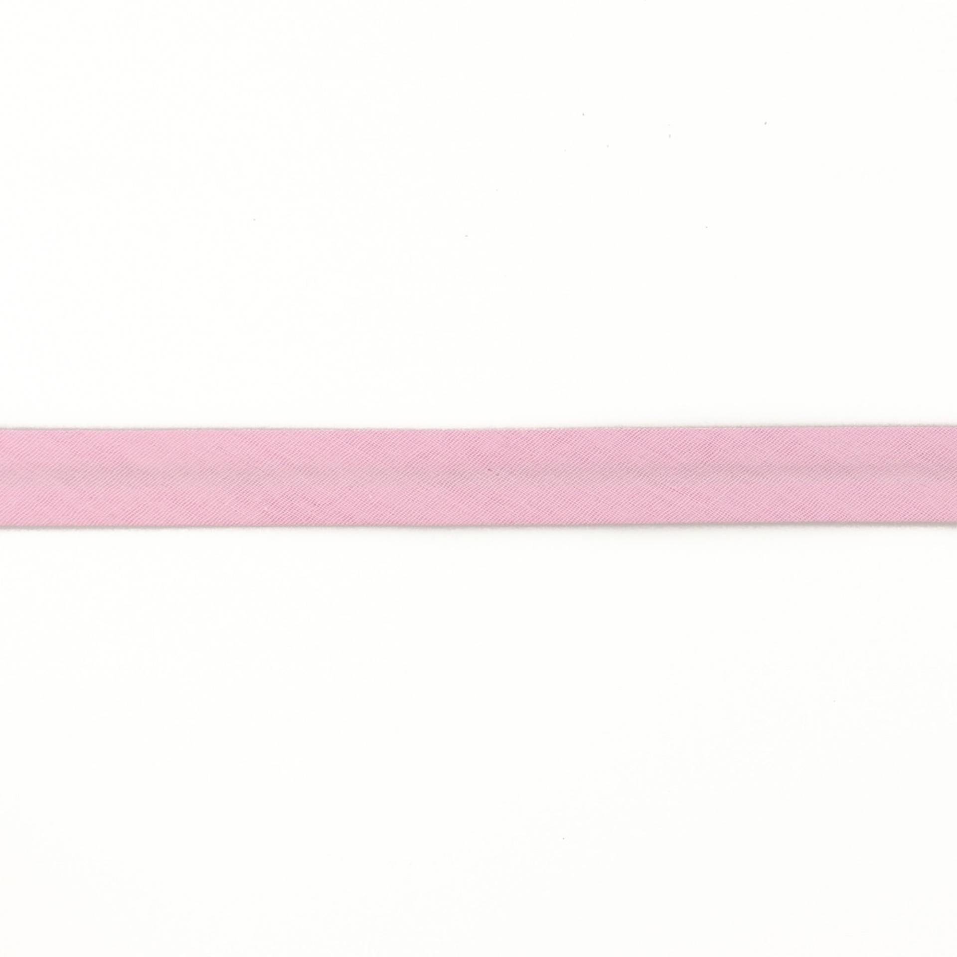 Musselin Schrägband 20mm, rosa von Stoffe Hemmers