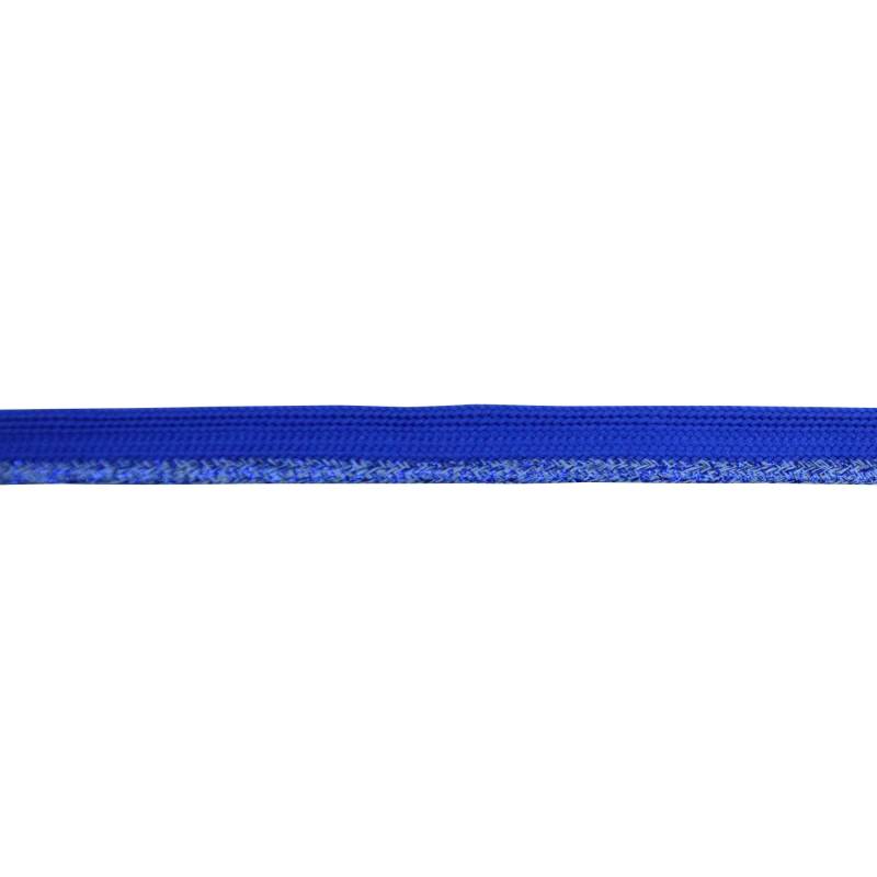 Paspelband Lurex, blau von Stoffe Hemmers