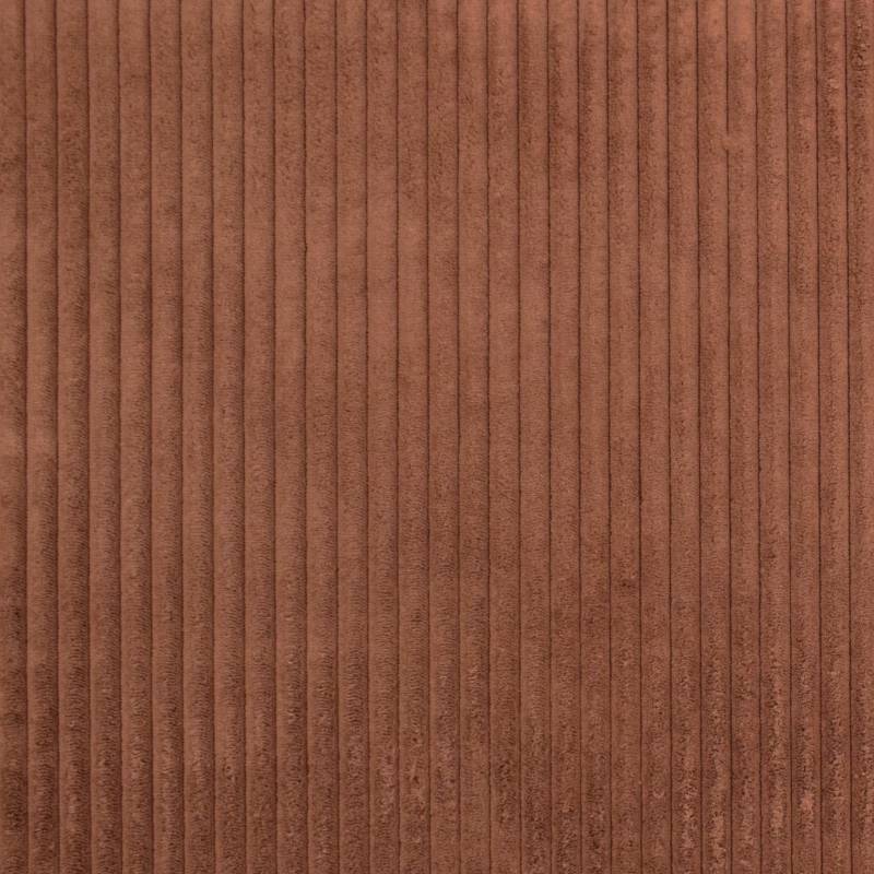 Polsterstoff Breitcord Hyper, terracotta von Stoffe Hemmers