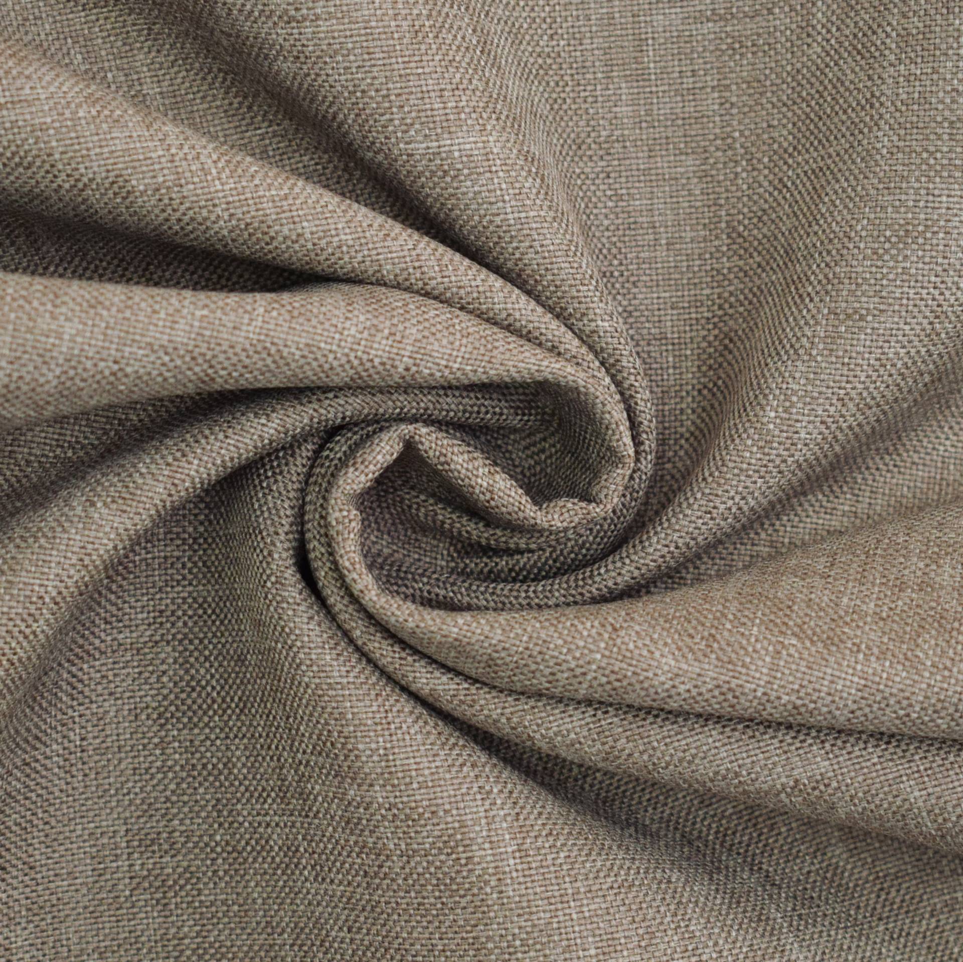 Polsterstoff Savio, taupe von Stoffe Hemmers