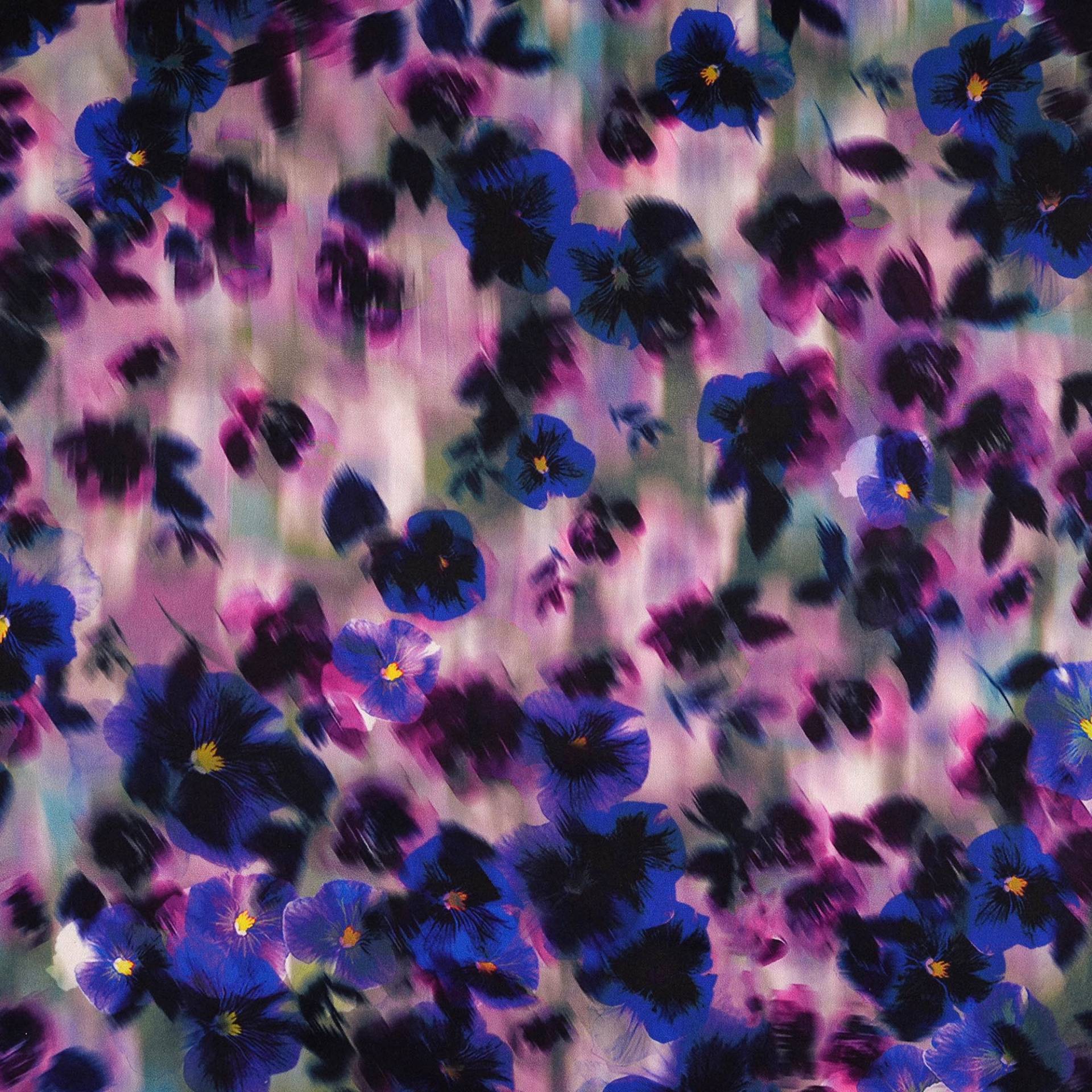 Polyester Satin Violets, lila von Stoffe Hemmers