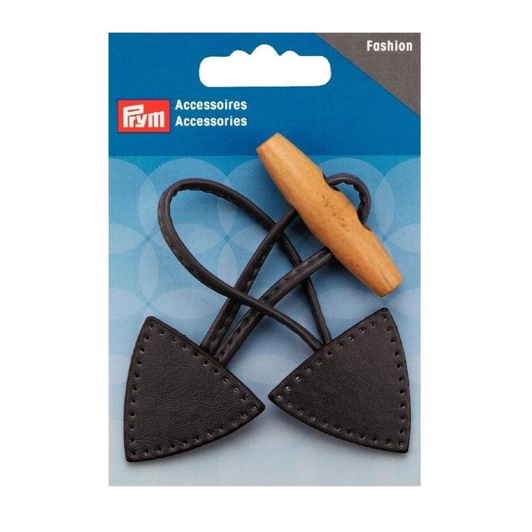 Prym Knebelverschluss 15 x 5 cm anthrazit von Stoffe Hemmers