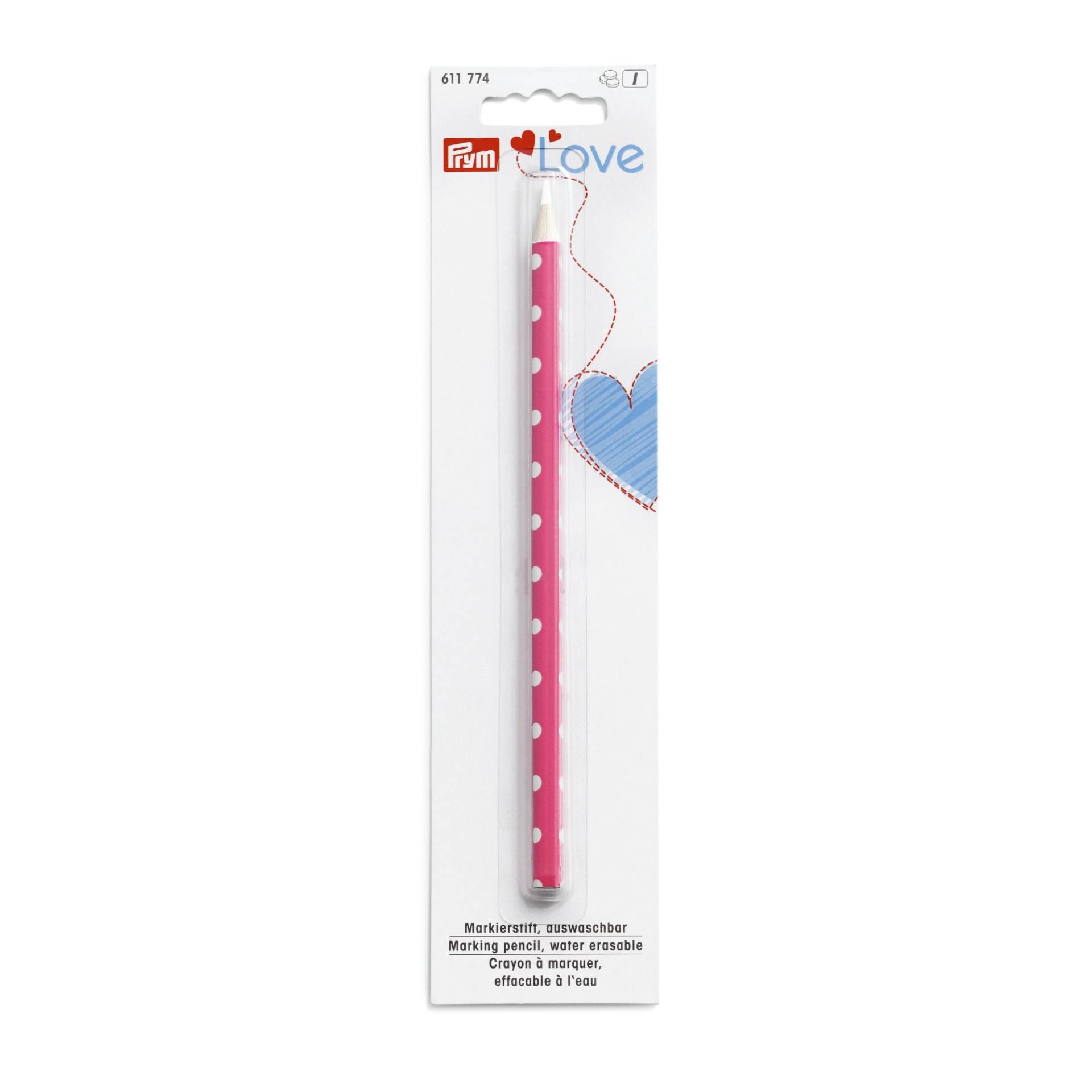 Prym Love Markierstift, weiss von Stoffe Hemmers