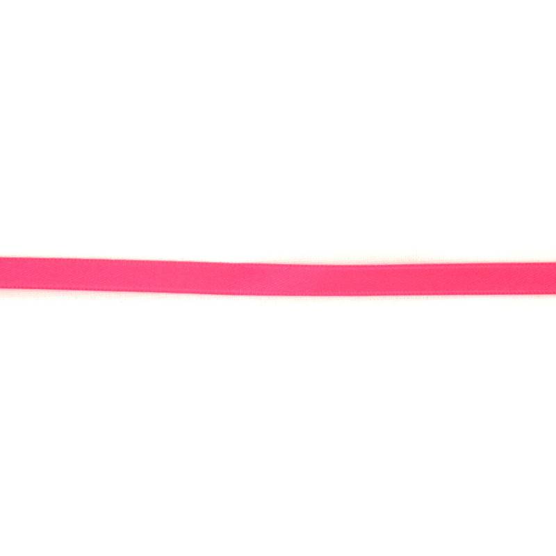 Satinband neonpink (6mm) von Stoffe Hemmers