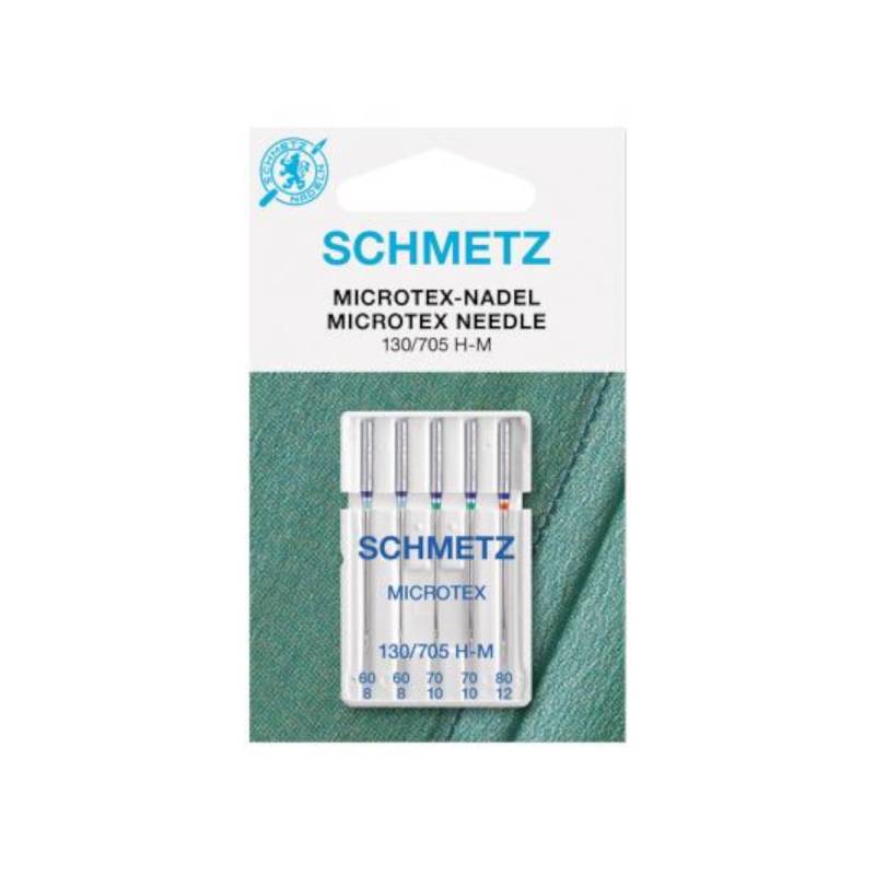 Schmetz Nähmaschinennadeln 130/705 Microtex 60-80 von Stoffe Hemmers