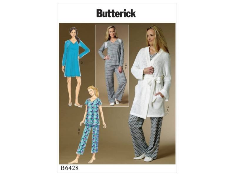 Schnittmuster Butterick 6428 Damenkombination, Gr. 32-40 von Stoffe Hemmers