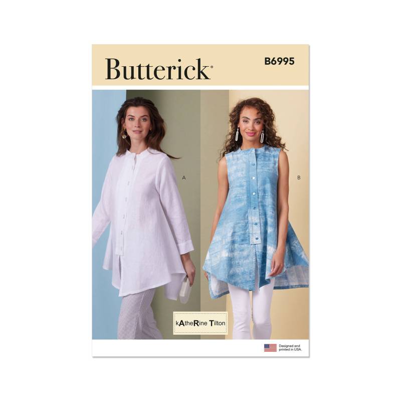 Schnittmuster Butterick Damen-Oberteile 6995 Gr. 44-52 von Stoffe Hemmers