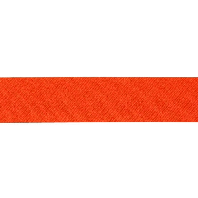 Schrägband NEON, orange von Stoffe Hemmers