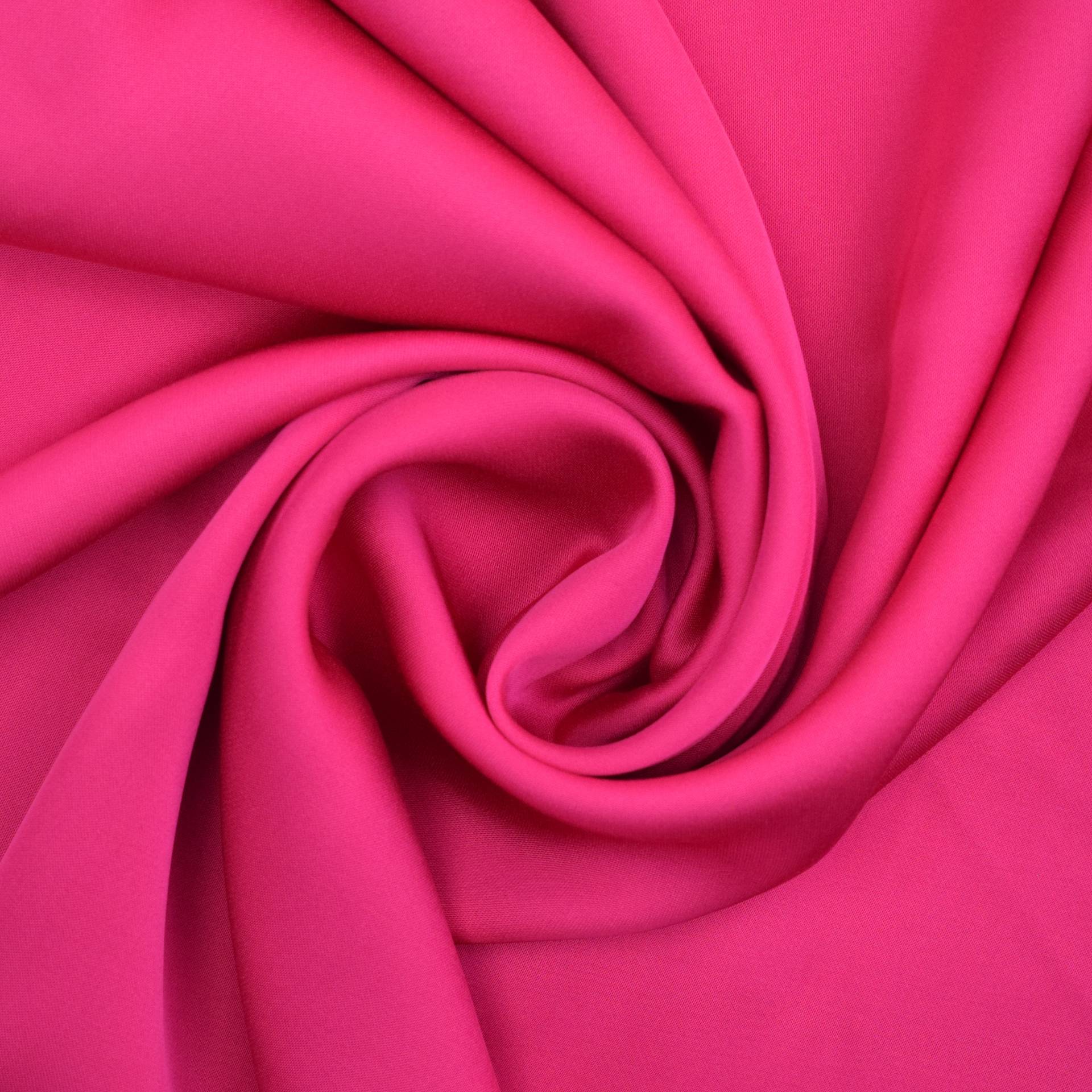 Viskose Satin Ellen, pink von Stoffe Hemmers