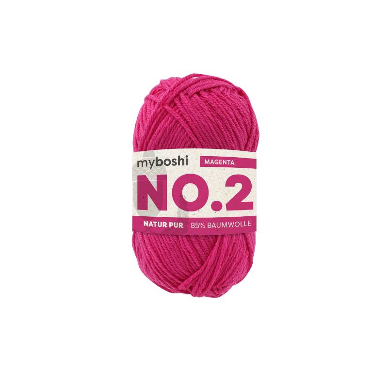 myboshi No.2 Vegane Sommerwolle 50g, magenta von Stoffe Hemmers