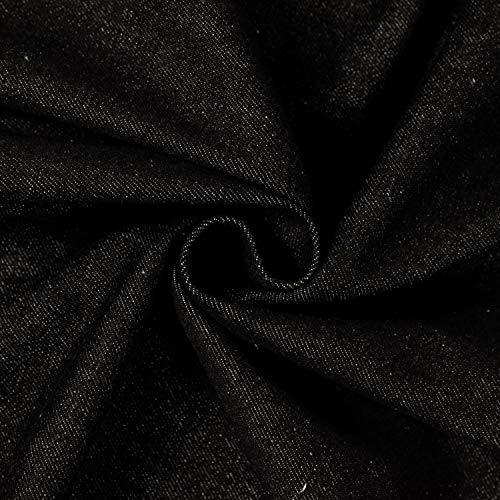 Jeansstoff schwarz von Stoffe Werning