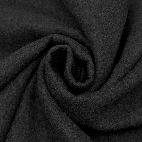 STOFFKONTOR Mantelstoff universal - Meterware, Farbe Dunkel-Grau - Öko-Tex Standard 100 - zum Nähen von Bekleidung und Homeaccessoires STOFFKONTOR Mantelstoff universal - Meterware, Farbe Dunkel-Grau - Öko-Tex Standard 100 - zum Nähen von Bekleidung und Homeaccessoires von Stoffkontor