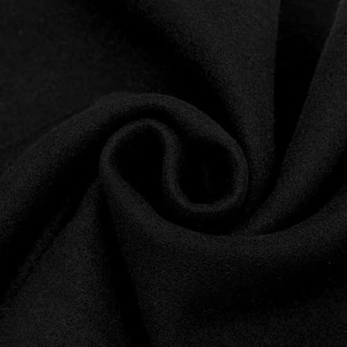 STOFFKONTOR Mantelstoff universal - Meterware, Farbe Schwarz - Öko-Tex Standard 100 - zum Nähen von Bekleidung und Homeaccessoires STOFFKONTOR Mantelstoff universal - Meterware, Farbe Schwarz - Öko-Tex Standard 100 - zum Nähen von Bekleidung und Homeaccessoires von Stoffkontor