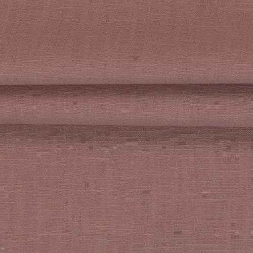 100% Leinen VENEDIG 0,5m 235g/m² Leinenstoff Sommerleinen Meterware Mittelalterstoff (Altrosa) von Stofftreff Santi