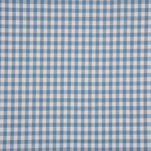 Baumwolle KARO Karierte Baumwolle mit 1x1 cm Karo`s 0,5m - Öko-Tex Fahnentuch Dekostoffe Tischdecke Meterware (Jeans) von Stofftreff Santi