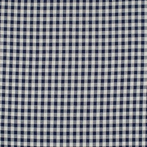 Baumwolle KARO Karierte Baumwolle mit 1x1 cm Karo`s 0,5m - Öko-Tex Fahnentuch Dekostoffe Tischdecke Meterware (Marine) von Stofftreff Santi