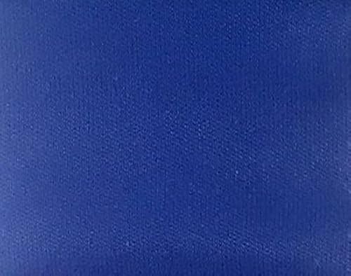 Dehnbarer Futterstoff-DIRK, Nähen, Innenfutter, Patchwork, Füllmaterial, Innenseite, Taschen-105 g/QM-150 cm breit-50 cm Schritte-Meterware (Royalblau-5001-DIRK) von Stofftreff Santi