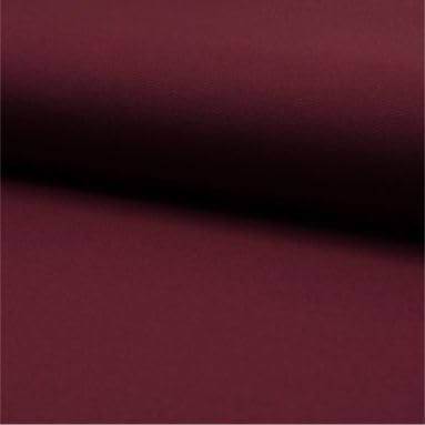 Punta di Roma Heavy Nylon ROMAN - 50cm - Breite 148cm dehnbarer Hosenstoff Bekleidungsstoff Mitelalterstoff Meterware (Burgundy) von Stofftreff Santi