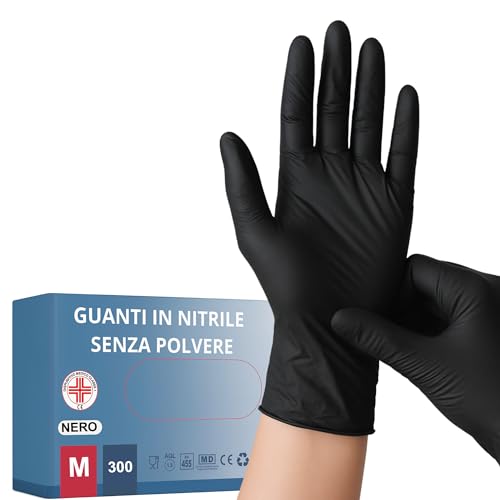 S&S-Medical Schwarze Nitrilhandschuhe puderfrei Einweghandschuhe Strapazierfähig Hypoallergen Latexfrei Medizinprodukt | Professionelle Verwendung für Lebensmittel medizinische Lebensmittel Tätowierer S&S-Medical Schwarze Nitrilhandschuhe puderfrei Einweghandschuhe Strapazierfähig Hypoallergen Latexfrei Medizinprodukt | Professionelle Verwendung für Lebensmittel medizinische Lebensmittel Tätowierer von Stone&Stone