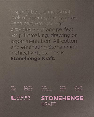 Stonehenge L21-STP250KR1114 Papierhandwerk, mehrfarbig, 11-x-14 von LEGION PAPER