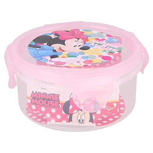 Stor Runder 270 ml Minnie Feel Good, Kunststoff, bunt, Estándar von Stor