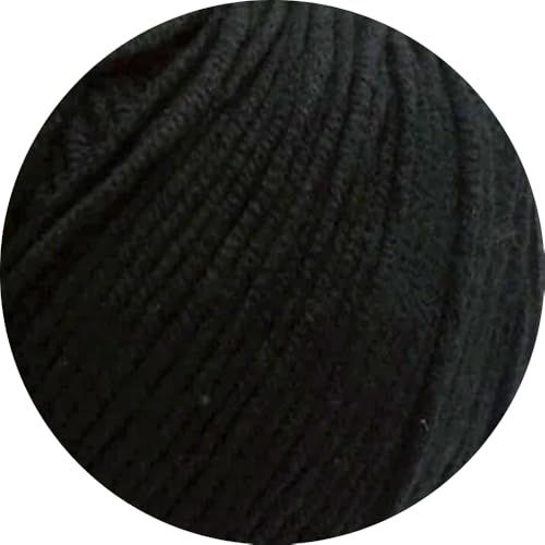 StraightCurls Punch Needle Yarn - Ideale Garn für Punch Needling, grobes Sticken oder Häckeln - Baumwoll-Acryl-Mischung (Black) von StraightCurls