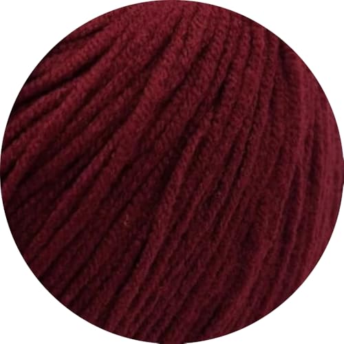 StraightCurls Punch Needle Yarn - Ideale Garn für Punch Needling, grobes Sticken oder Häckeln - Baumwoll-Acryl-Mischung (Burgundy) von StraightCurls