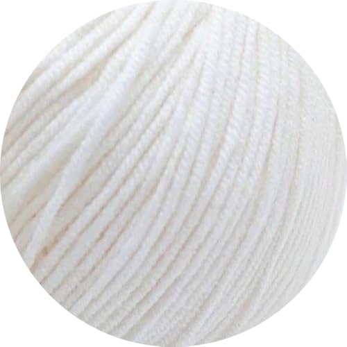 StraightCurls Punch Needle Yarn - Ideale Garn für Punch Needling, grobes Sticken oder Häckeln - Baumwoll-Acryl-Mischung (White) von StraightCurls