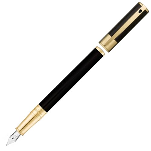 S.T. Dupont D-Initial D-260205 Füllfederhalter schwarz/gold von Stratton Essential Supply