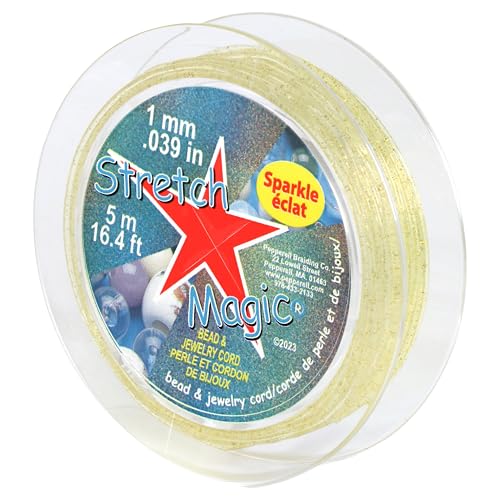 Stretch Magic Funkeln, Cord, Gold, 15 x 9 x 3 cm von Stretch Magic