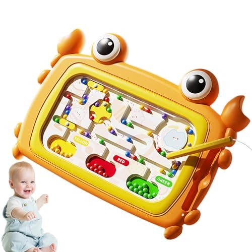 Magnetisches Farblabyrinthbrett, magnetisches Zeichenbrett | Pädagogische interaktive Farblabyrinthtafel,Früherziehungsspielzeug, kreatives Kinderspielzeug für Zuhause, Vorschule, von Stronrive