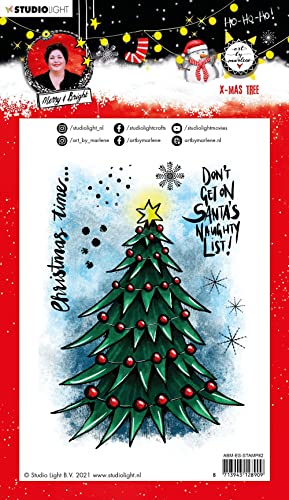 Studio Light Art By Marlene Essentials Clear Stamp-Christmas Tree -SSTAMP82 von Studio Light