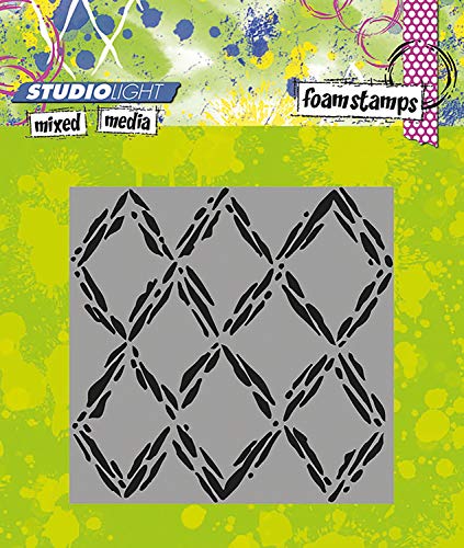 Studio Light Mixed Media Foam Stamps-Diamonds von Studio Light