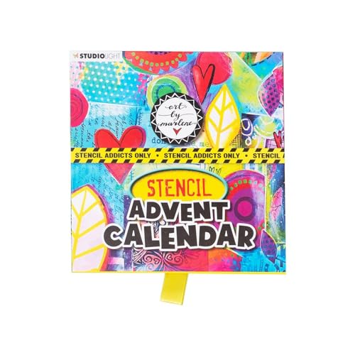 Studiolight • Advent Calendar Stencil addicts only Essentials nr.03 von Studio Light