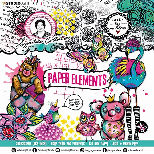 Studiolight • Die Cut Block Paper Elements Signature Collection nr.47 Studiolight • Die Cut Block Paper Elements Signature Collection nr.47 von Studio Light