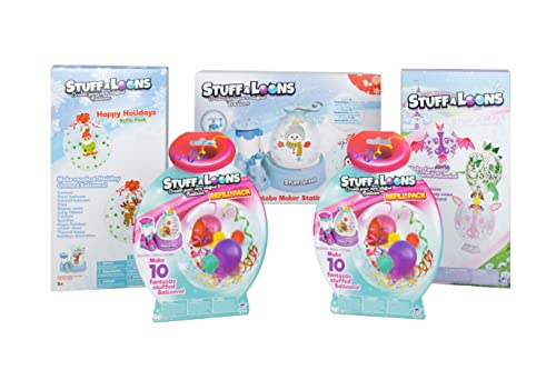 Stuff-A-Loons Snowglobe Maker Station Mega Multipack, 38538, Mehrfarbig von Stuff-A-Loons