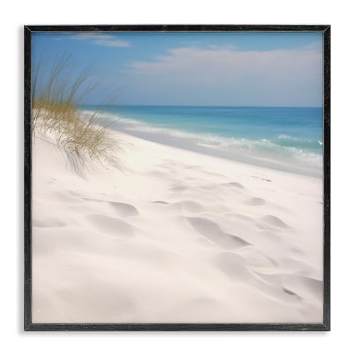 Stupell Industries Lazar Studio Gerahmte Giclée-Kunst, Motiv: Sandy Footprints von Stupell Industries