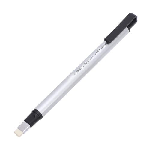 Stylebest Mechanischer Radierstift, Kunststoffgehäuse, Hochpräziser Radierstift Im Stiftstil für das Schulbüro, 0,25 X 5 Mm (Silber) von Stylebest