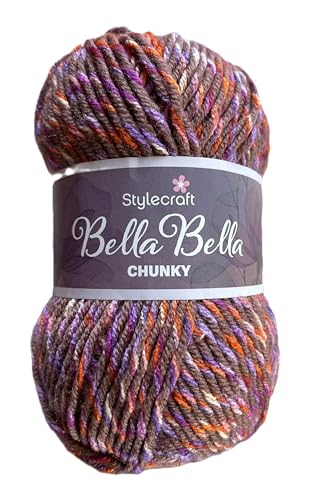 Stylecraft Bella Chunky Garn (6200 Karen Chestnut) von Stylecraft