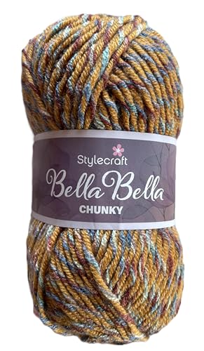 Stylecraft Bella Chunky Garn (6201 Dawn Gold) von Stylecraft