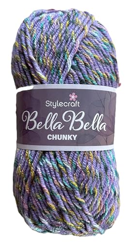 Stylecraft Bella Chunky Garn (6202 Sophie Wisteria) von Stylecraft