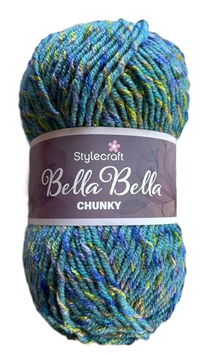 Stylecraft Bella Chunky Garn (6204 Lisa Teal) von Stylecraft