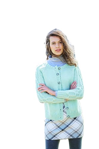 Stylecraft Special Aran mit Wolle Strickmuster – 9894 Strickjacke, Schlauchschal und Mütze von Stylecraft