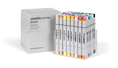 Stylefile SFSBR48MA Brush Marker Main A, 48er Set von Stylefile