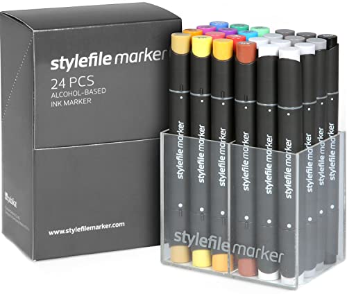 Stylefile Marker 24er Set Main A Colours von Stylefile