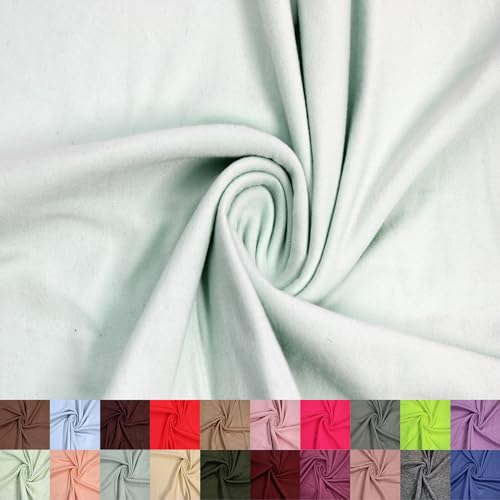 149,9 cm breiter Polyester-Spandex-Stoff, doppelseitig, gebürsteter Stoff, 180 g/m², leicht, dehnbar und atmungsaktiv, Bekleidung, Activewear, Accessoires, Schals und Bastelarbeiten 149,9 cm breiter Polyester-Spandex-Stoff, doppelseitig, gebürsteter Stoff, 180 g/m², leicht, dehnbar und atmungsaktiv, Bekleidung, Activewear, Accessoires, Schals und Bastelarbeiten von Stylish FABRIC